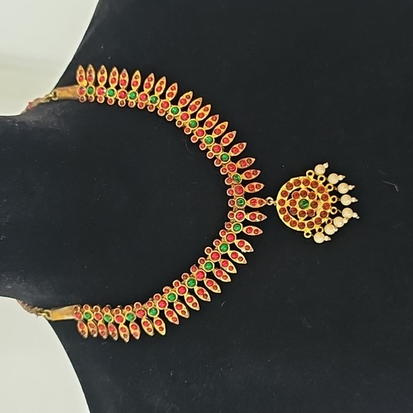 festivethreads Jewelry - Indian Vintage Necklace (Temple Jewelry)
